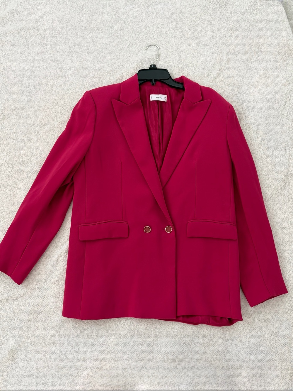Elegant Mango Magenta Blazer